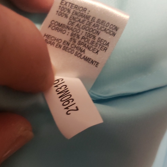 Antonio Melani fit and flare dress with applique bodice - Picture 8 of 9